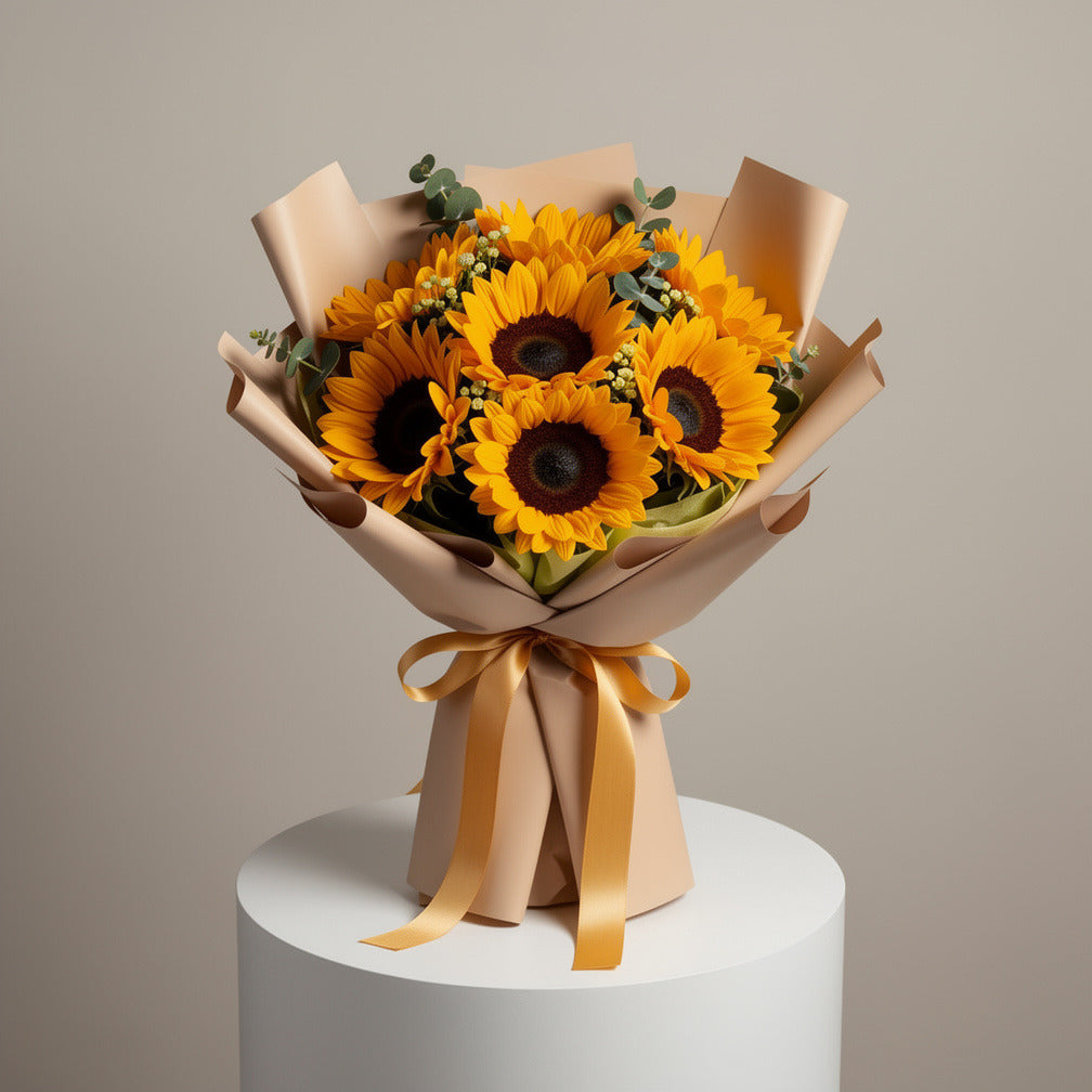 7 Sunflower Bouquet for Birthday