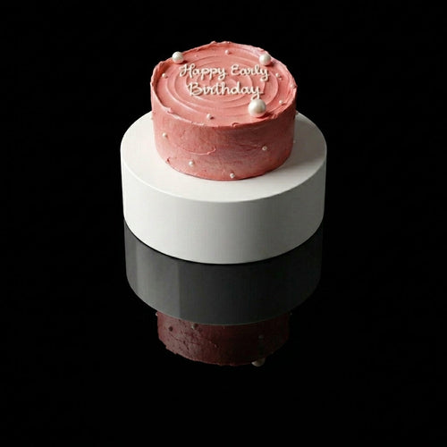Adorable Pink Vanilla Dream Cake bloomsandbeansae