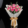 Blush Success Pink Roses Graduation Bouquet bloomsandbeansae