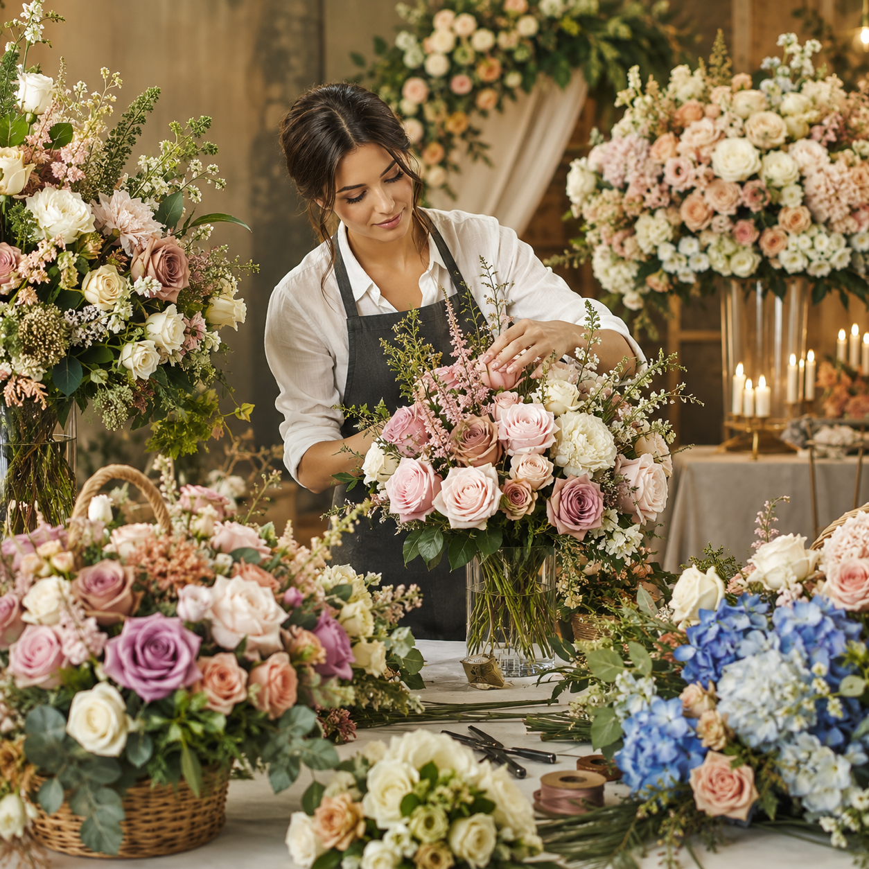 Premium Floral Styling & Event Planning