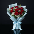 Classic Bouquet of 9 Red Roses for Father’s Day bloomsandbeansae