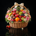Deluxe Fruit Basket with Premium Selection