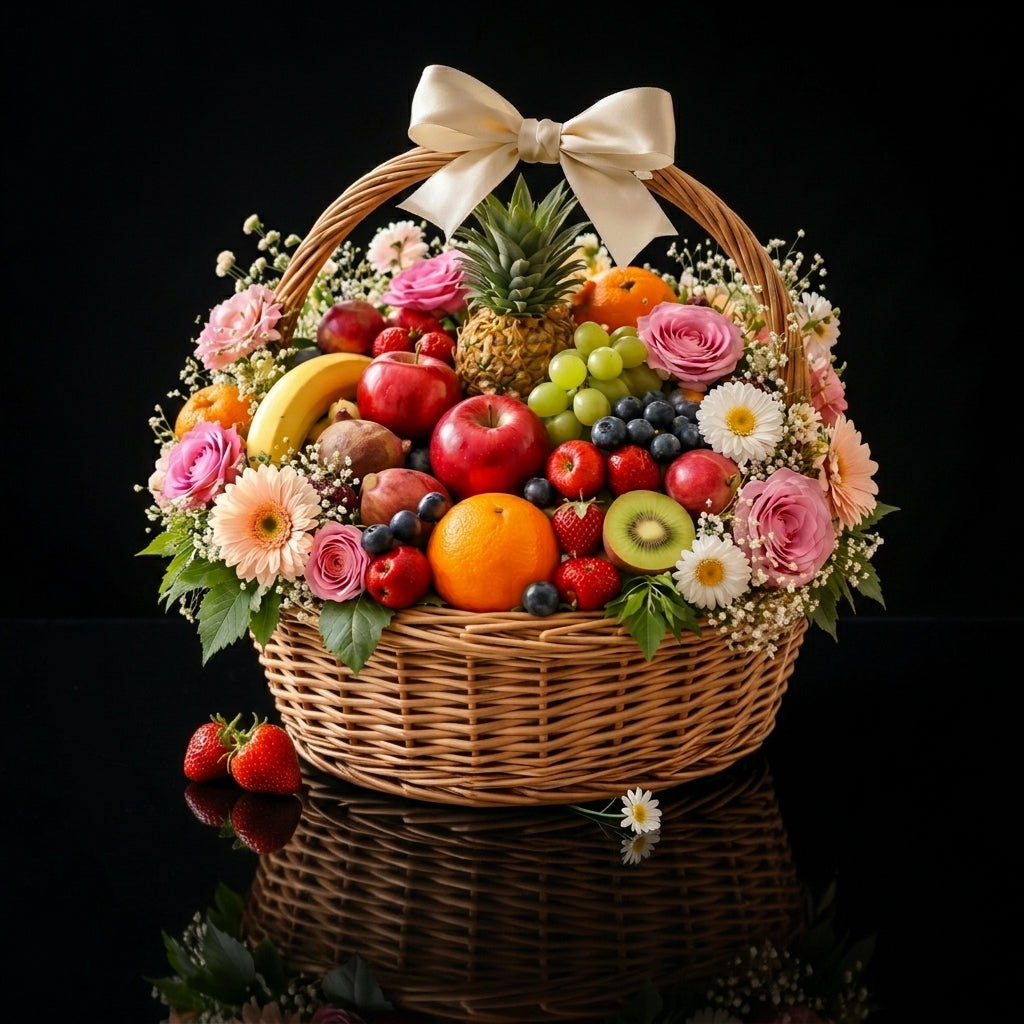 Deluxe Fruit Basket with Premium Selection