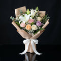 Grace Bouquet of Lilies & Mixed Roses bloomsandbeansae