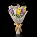 Mixed Matthiola Graduation Achievement Bouquet bloomsandbeansae