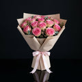 Mother’s Day Elegant Jumliya Pink Rose Bouquet bloomsandbeansae