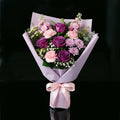 Mother’s Day Royal Purple & Pink Mixed Bouquet bloomsandbeansae