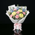Women’s Day Pastel Carnation & Chrysanthemum Bouquet bloomsandbeansae