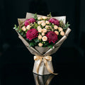 Women’s Day Peach & Pink Soft Elegance Bouquet bloomsandbeansae