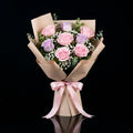 Women’s Day Pink & Purple Rose Elegance Bouquet bloomsandbeansae