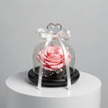 Baby Pink Small Preserved Rose