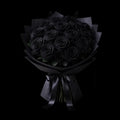 Black Rose Bouquet