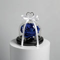 Blue Small Preserved Rose