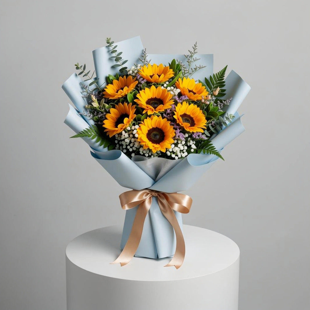 Bright Bouquet of Sunflowers for Father’s Day