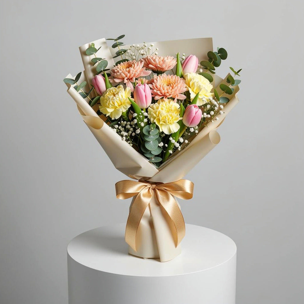 Bright Horizon Mixed Blooms Graduation Bouquet