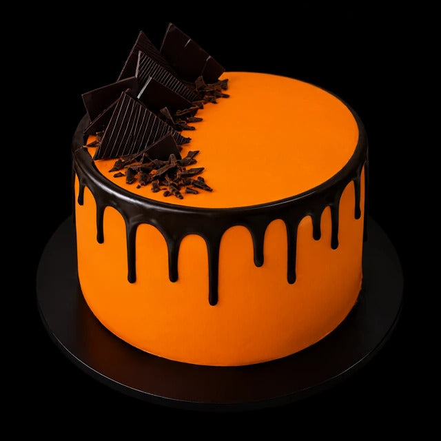 Chocolate Orange Drip Cake