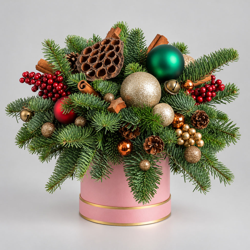 Christmas Special Ornament Flower Box