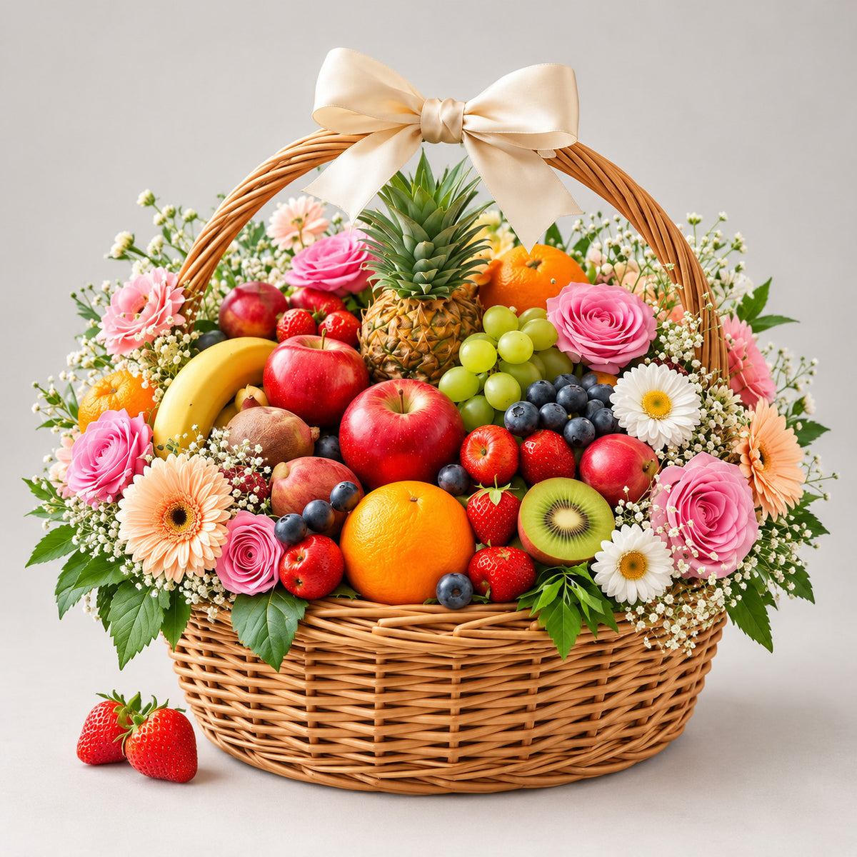 Deluxe Fruit Basket with Premium Selection