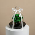 Green Small Preserved Rose