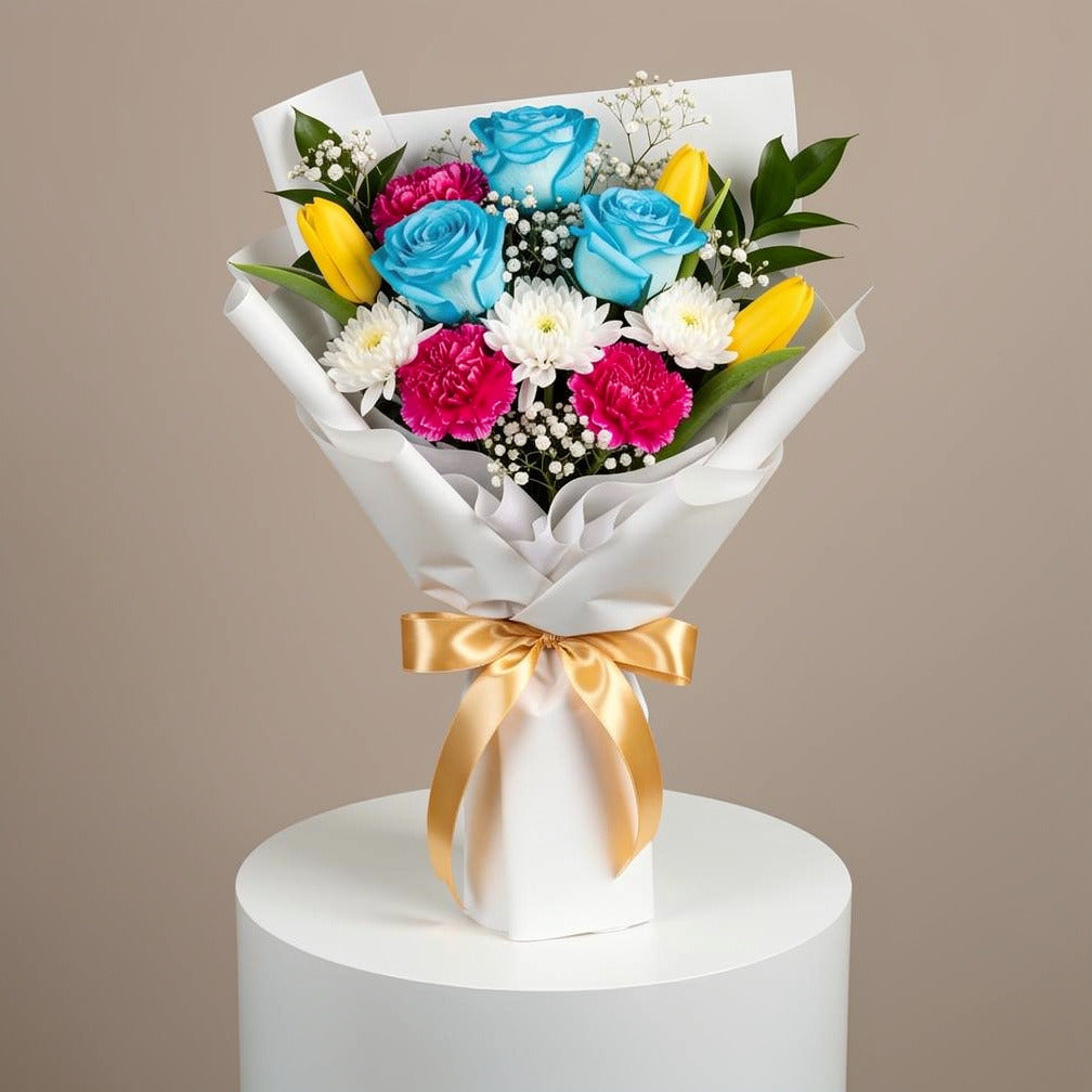 Mixed Flowers Success Bouquet