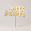 Premium Happy Birthday Cake Topper