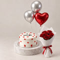Romantic Message Cake Combo