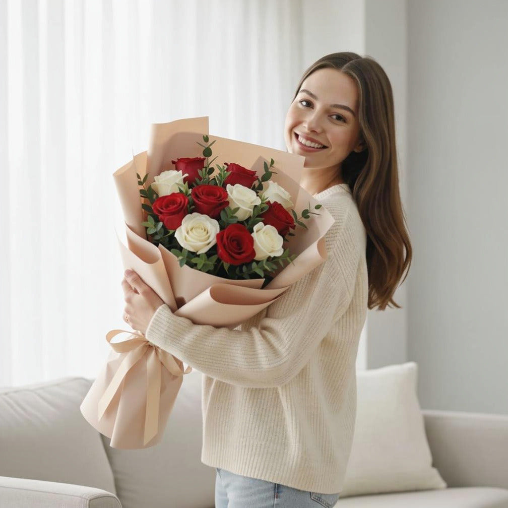 Sweet Love Combo held by a model, view 1