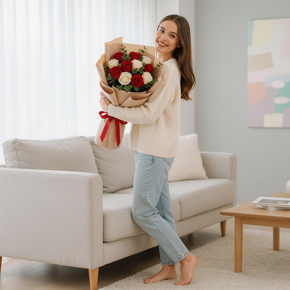 Sweet Love Combo held by a model, view 2
