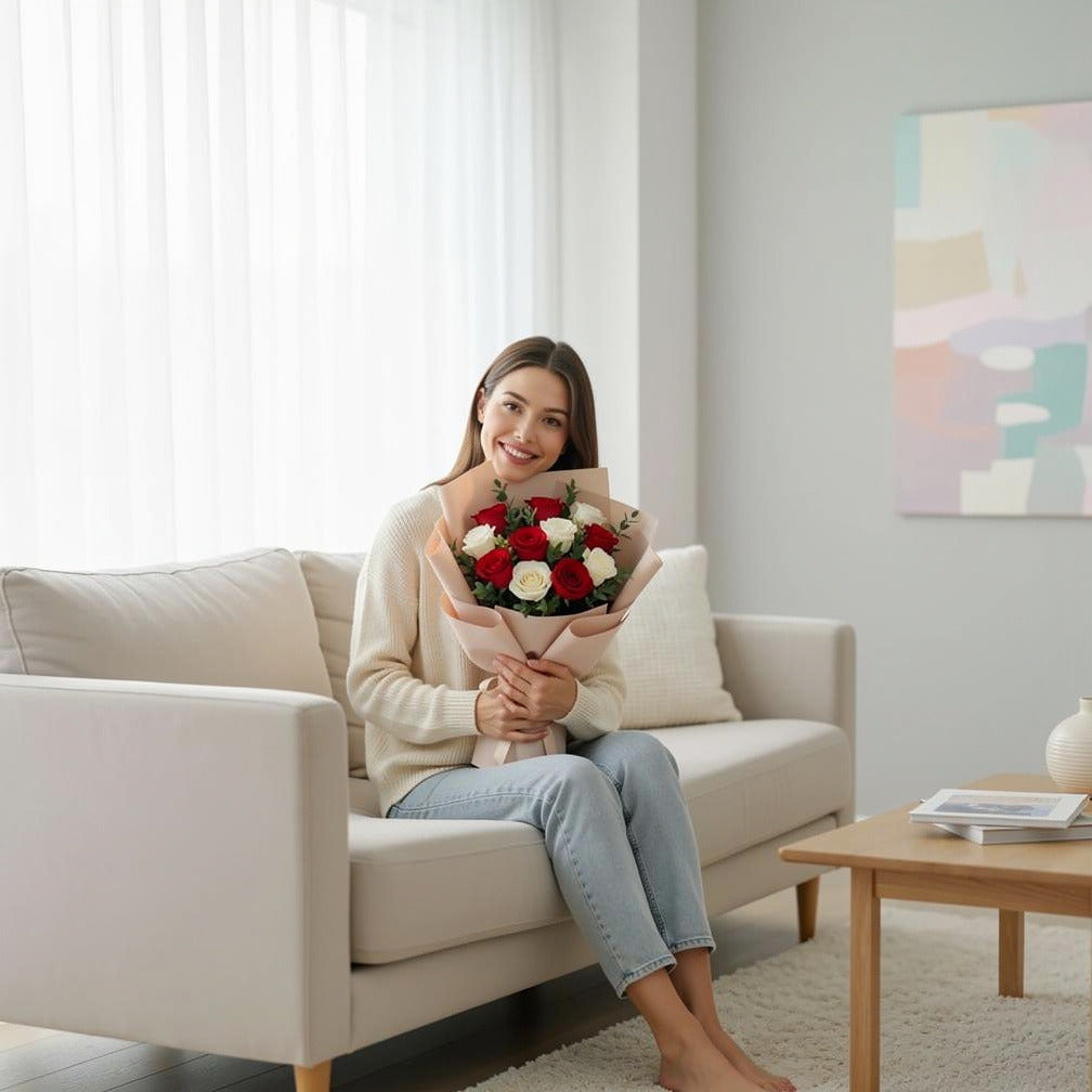 Sweet Love Combo held by a model, view 3